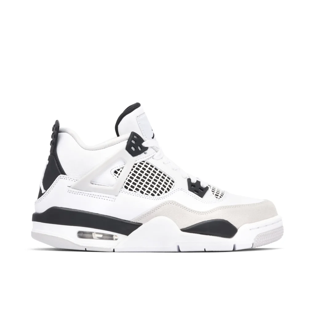 Buty NIKE Air Jordan 4 Retro Military Black - 408452-111