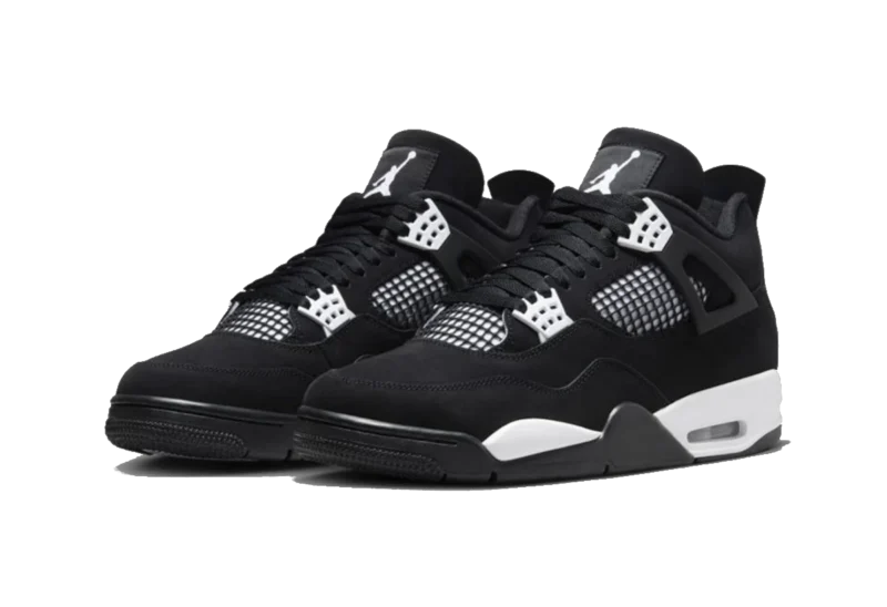 Nike Air Jordan 4 Retro White Thunder FQ8138-001 – Sneakersy Męskie - obrazek 2
