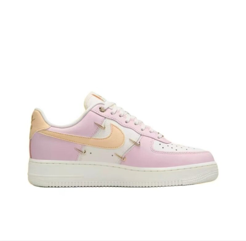 Buty Nike Air Force LX Beżowe Różowe IB2574-600 - obrazek 2