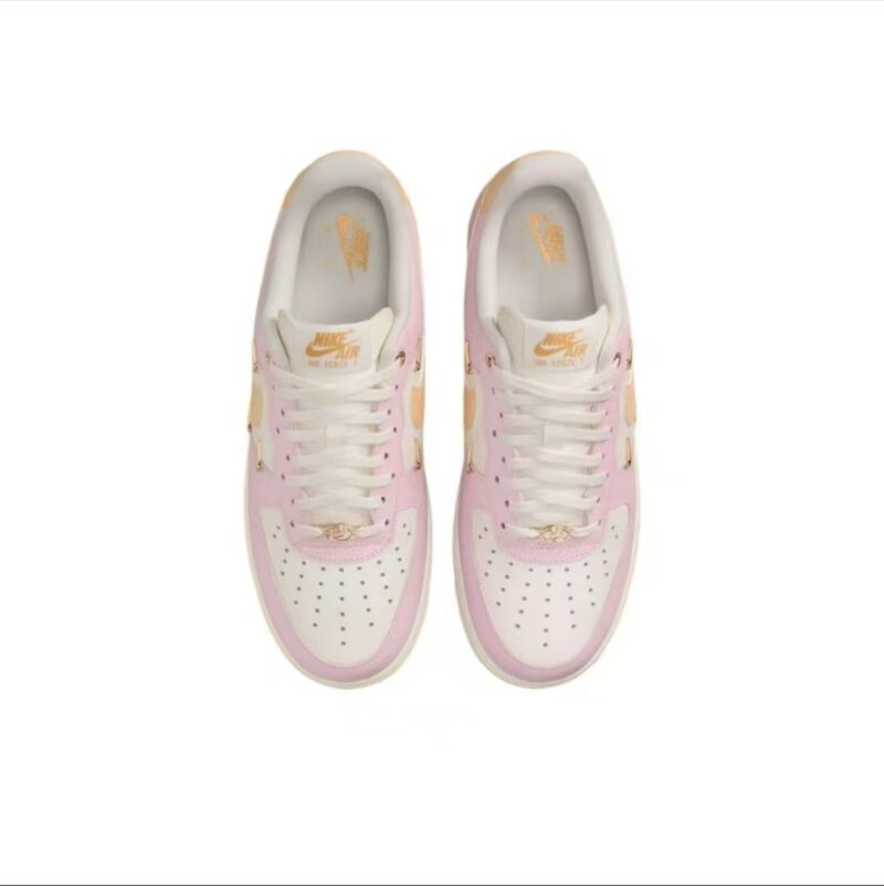 Buty Nike Air Force LX Beżowe Różowe IB2574-600 - obrazek 4