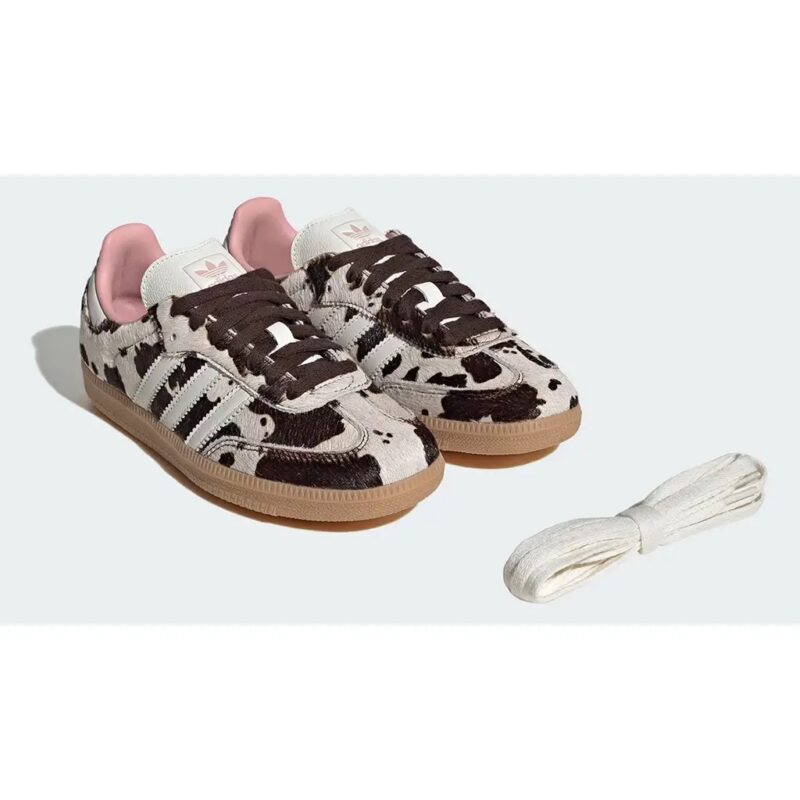 Buty Adidas Samba OG Cow Print JR1256 - obrazek 4
