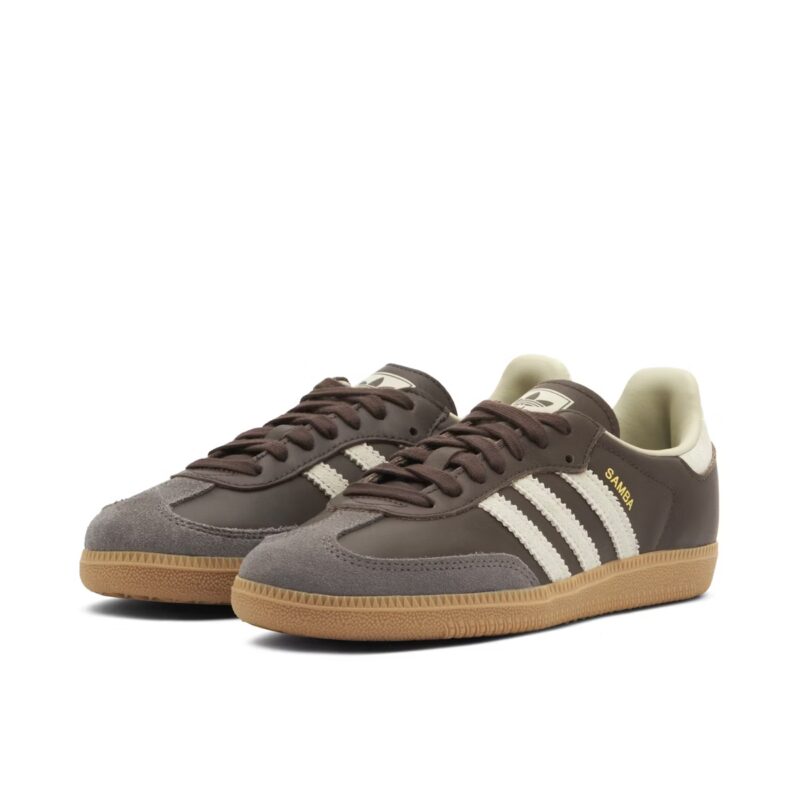 Buty Adidas Samba OG  Brązowe ID1481 - obrazek 3
