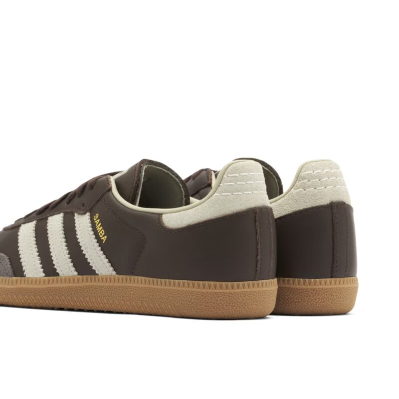 Buty Adidas Samba OG  Brązowe ID1481 - obrazek 4