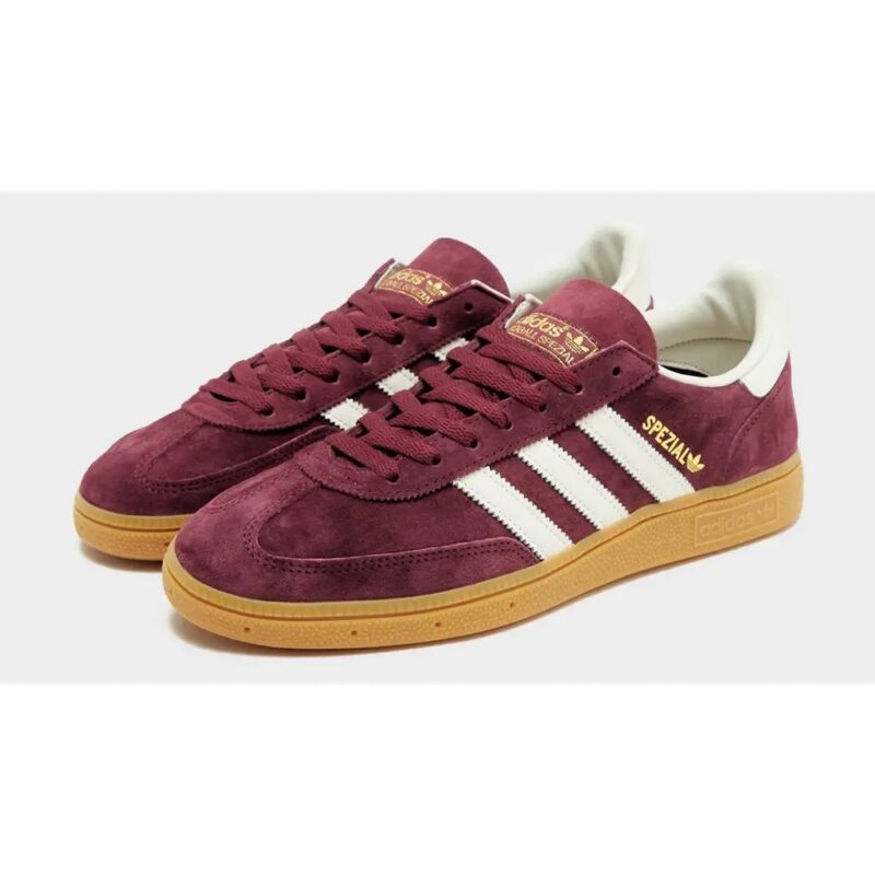 Buty Adidas Handball Spezial Bordowe JI1020 - obrazek 2