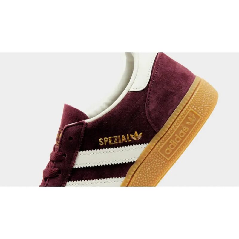 Buty Adidas Handball Spezial Bordowe JI1020 - obrazek 3