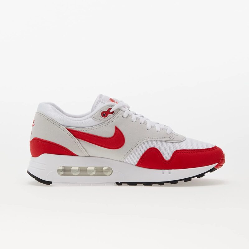 Buty Nike Air Max 1 Białe, czerwone - DQ3989-100
