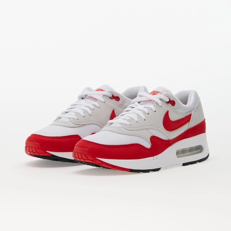 Buty Nike Air Max 1 Białe, czerwone - DQ3989-100 - obrazek 3